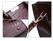 Luxury Faux Alligator Bag