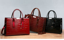 Luxury Faux Alligator Bag