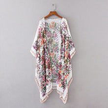 Women's Floral Print Duster