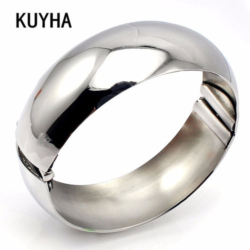 Wide Bangle Bracelet