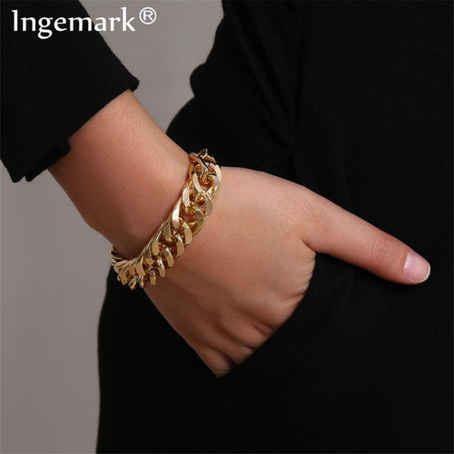 Unisex Chunky Chainlink Bracelet