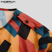 Men's African-Inspired Long-Sleeve Dashiki Shirt