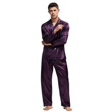 Men's Satin Pajama Set
