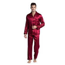 Men's Satin Pajama Set
