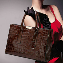 Luxury Faux Alligator Bag