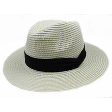 Summer Fedora with Contrasting Band