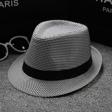 Men's Summer Straw Fedora