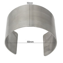 Wide Geometric Cuff Bangle For Women