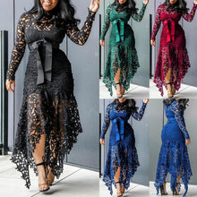 Solid Color Lace Dresses