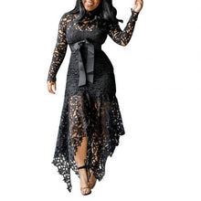 Solid Color Lace Dresses