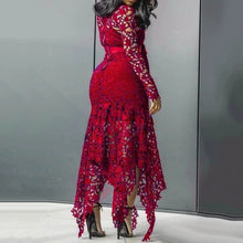 Solid Color Lace Dresses