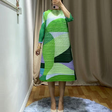 Geometric Print Dress