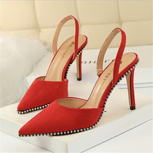 Riveted Sling-Back Pumps