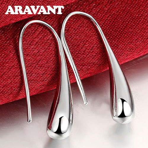 925 Silver Teardrop Earrings