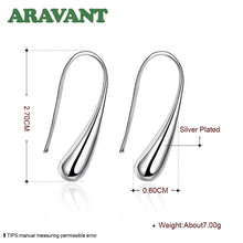 925 Silver Teardrop Earrings