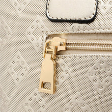 6 Pcs / Set Fashion Women's PU Leather Diamond Lattice Print Handbag