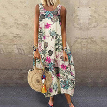 Floral Print Maxi Dress