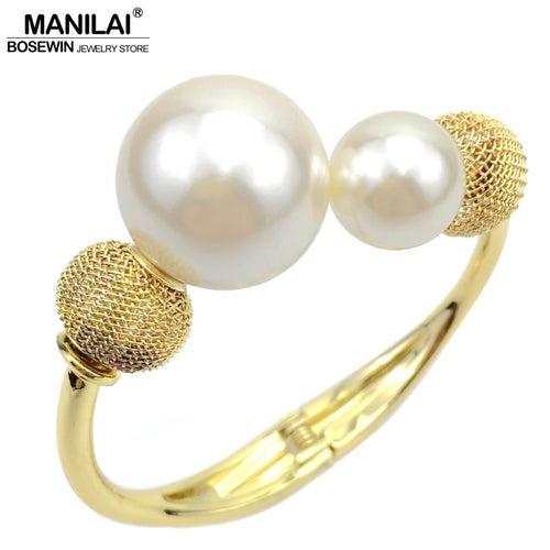 Pearl Bracelet Statement Jewelry
