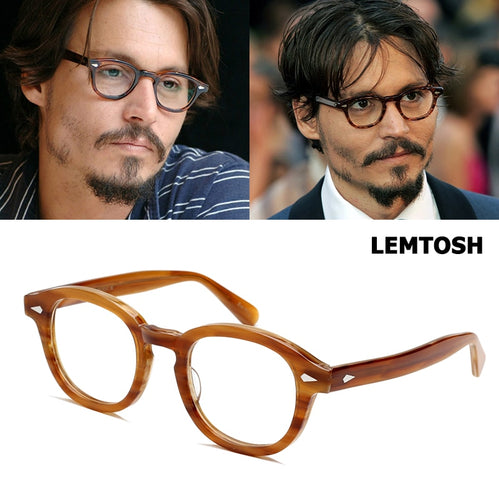 Johnny Depp Inspired Lemtosh Vintage Round Frames