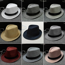 Men's Summer Straw Fedora